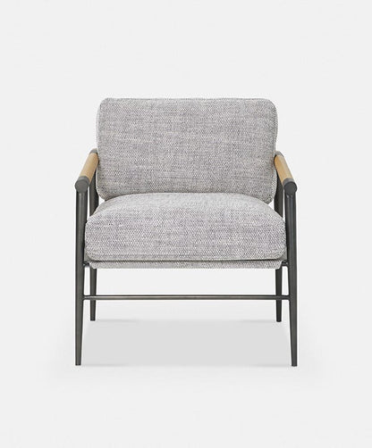 Rowen - Fauteuil en tissu chiné par Four Hands