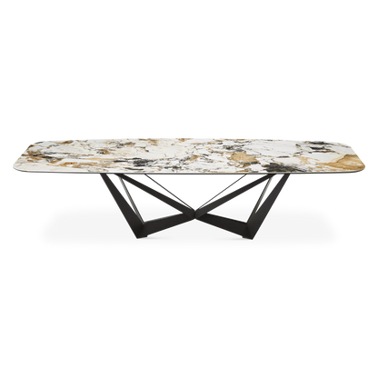 Skorpio Keramik - Table de salle à manger avec plateau en céramique par Cattelan Italia