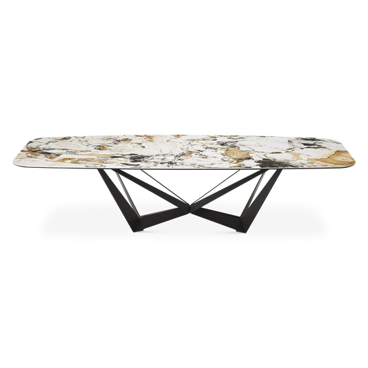 Skorpio Keramik - Table de salle à manger avec plateau en céramique par Cattelan Italia