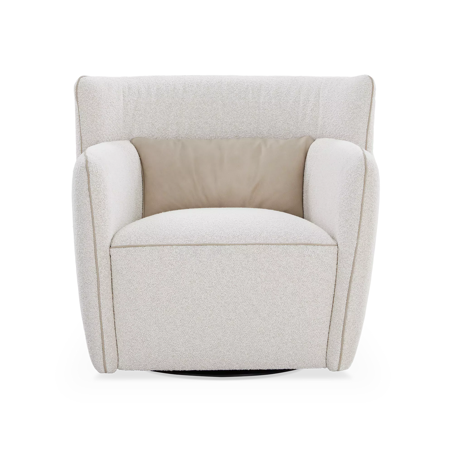 Tulip - Bouclé Fabric Swivel Chair by Gamma