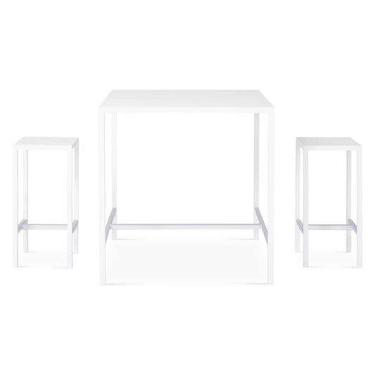 Seaside - Outdoor Galvanized iron Counter Height Table