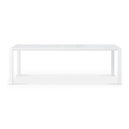 Metris - Outdoor Dining Table in Aluminum