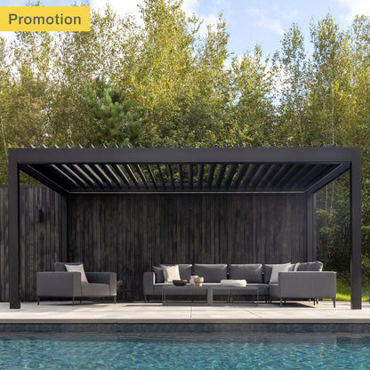 Summer House - Pergola extérieure en aluminium par Winsol