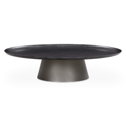 Amerigo - Table basse en acier laqué par Cattelan Italia