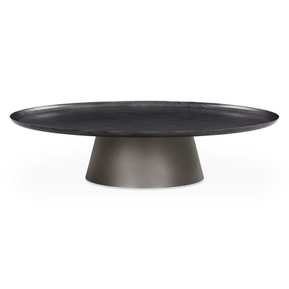 Amerigo - Table basse en acier laqué par Cattelan Italia