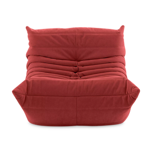 Togo - Fauteuil sans bras modulable en tissu
