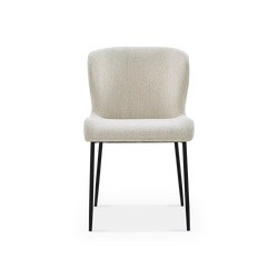 Glam - Bouclé Fabric Dining Chair