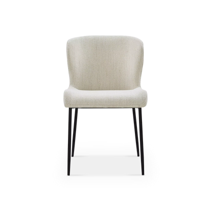Glam - Bouclé Fabric Dining Chair