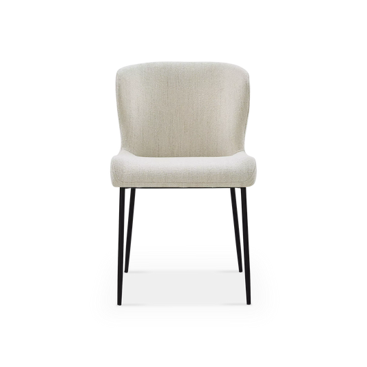 Glam - Bouclé Fabric Dining Chair