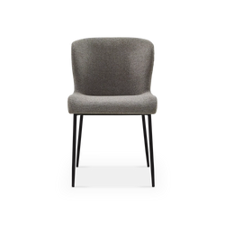 Glam - Bouclé Fabric Dining Chair