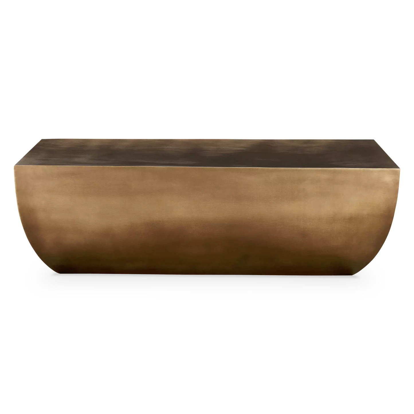 Caroline - Antique Brass Coffee Table