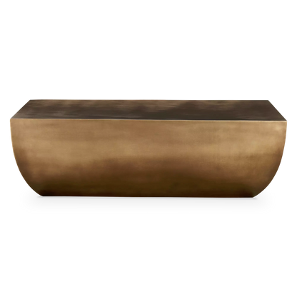 Caroline - Antique Brass Coffee Table