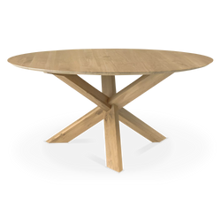 Circle - Table de salle à manger en chêne par Ethnicraft