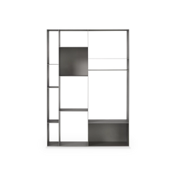 Latitude - Embossed Steel Shelving Unit by Cattelan Italia