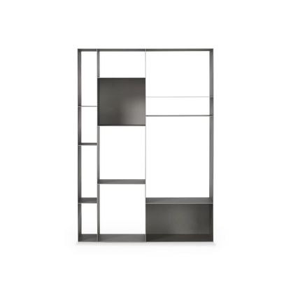 Latitude - Embossed Steel Shelving Unit by Cattelan Italia