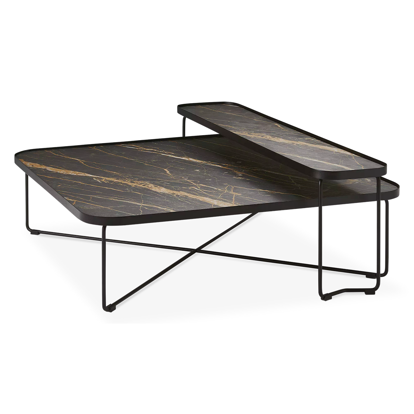 Benny - Ensemble de 3 tables d'appoint par Cattelan Italia
