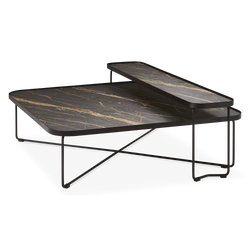 Benny - Ensemble de 3 tables d'appoint par Cattelan Italia