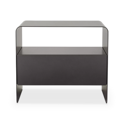 Foglio - Metal Nightstand by Flou