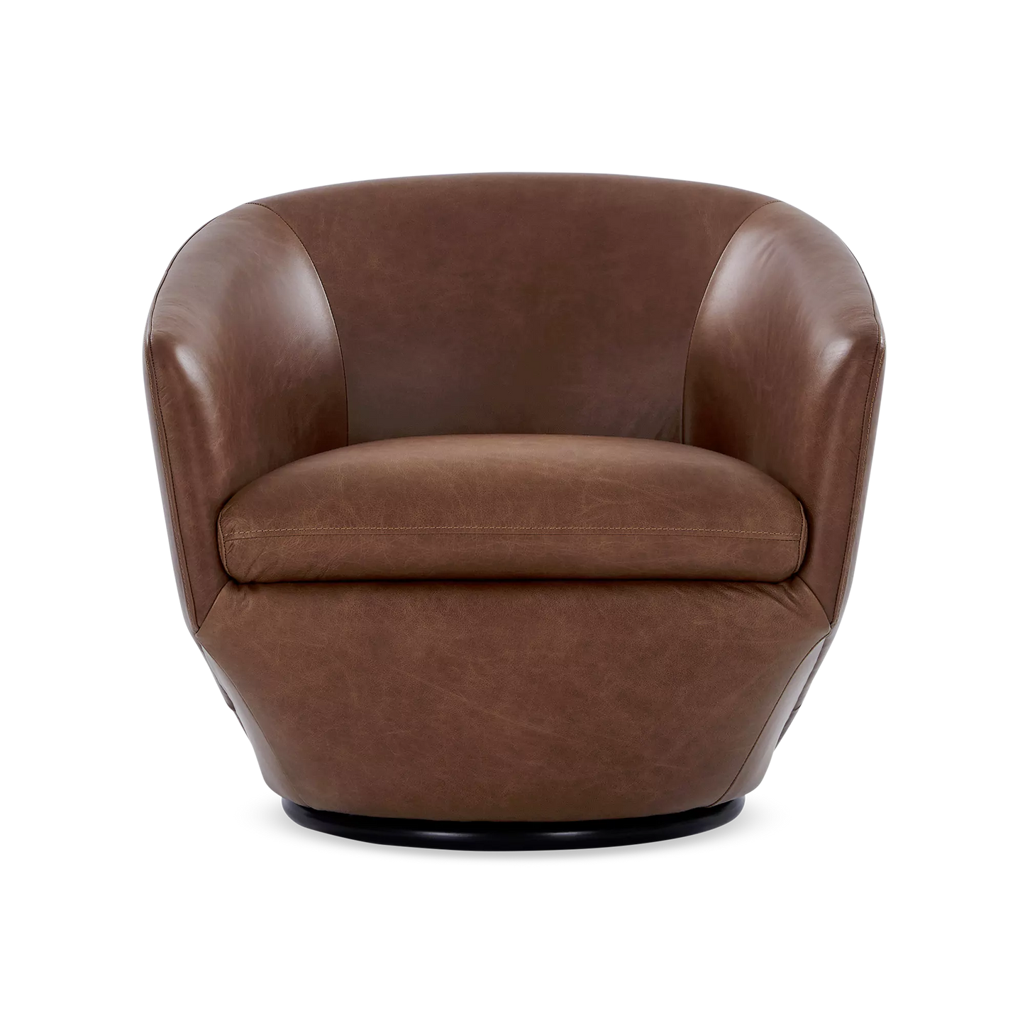Dinant - Fauteuil pivotant en cuir
