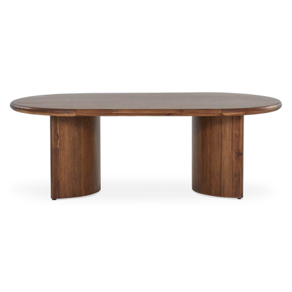 Paden - Table basse en acacia massif par Four Hands