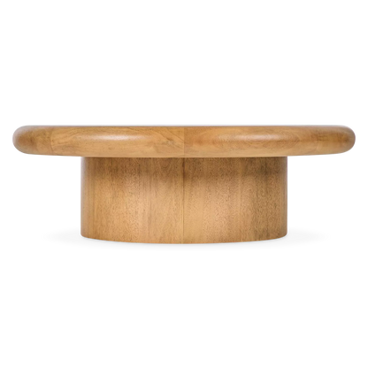 Zach - Round Wood Coffee Table by Four Hands