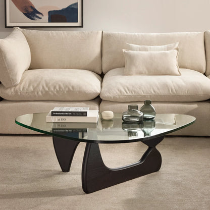 Natura - Wood and Glass Coffee Table