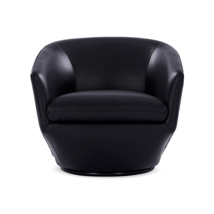 Dinant - Fauteuil pivotant en cuir