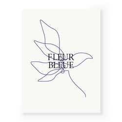 Impression Fleur Bleue