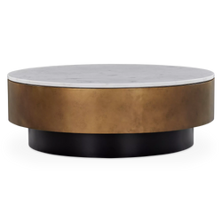 Zelda - Round Marble Coffee Table