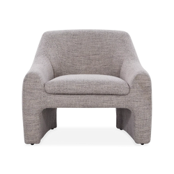 Marseille - Fauteuil en tissu bouclé