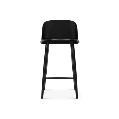 Looey - Tabouret de comptoir noir