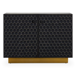 Hive - Sideboard with Honeycomb Motif