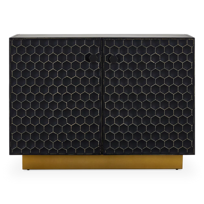 Hive - Sideboard with Honeycomb Motif