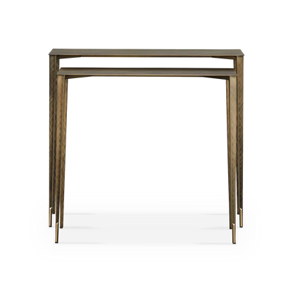 Etoile - Consoles en laiton brossé par Cattelan Italia