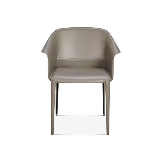 Zuleika - Leather Dining Chair by Cattelan Italia