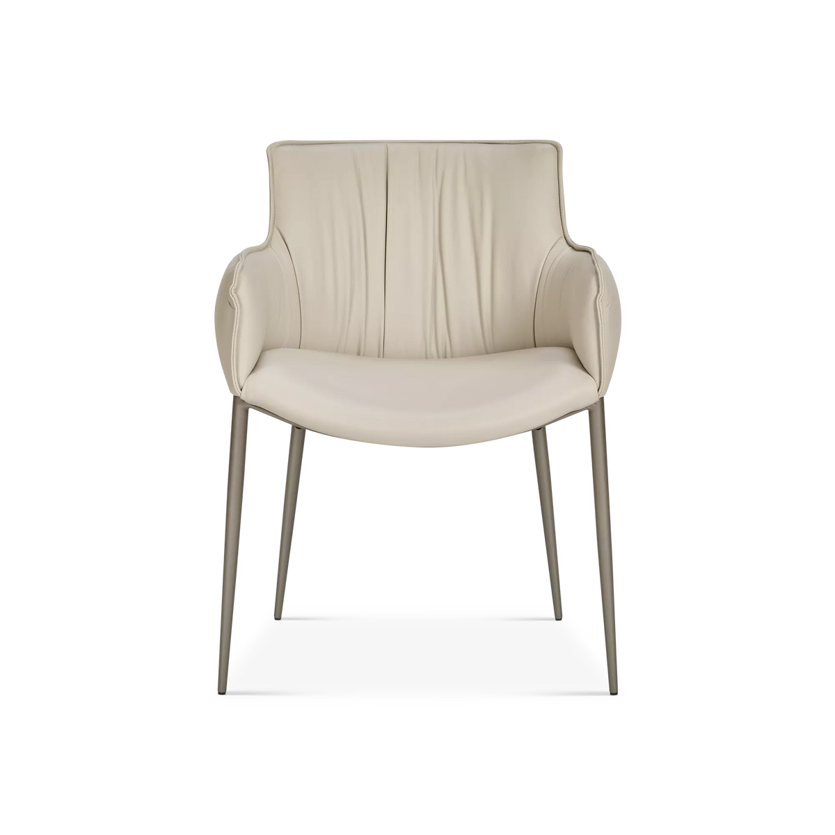 Rhonda - Chaise de salle à manger en cuir par Cattelan Italia