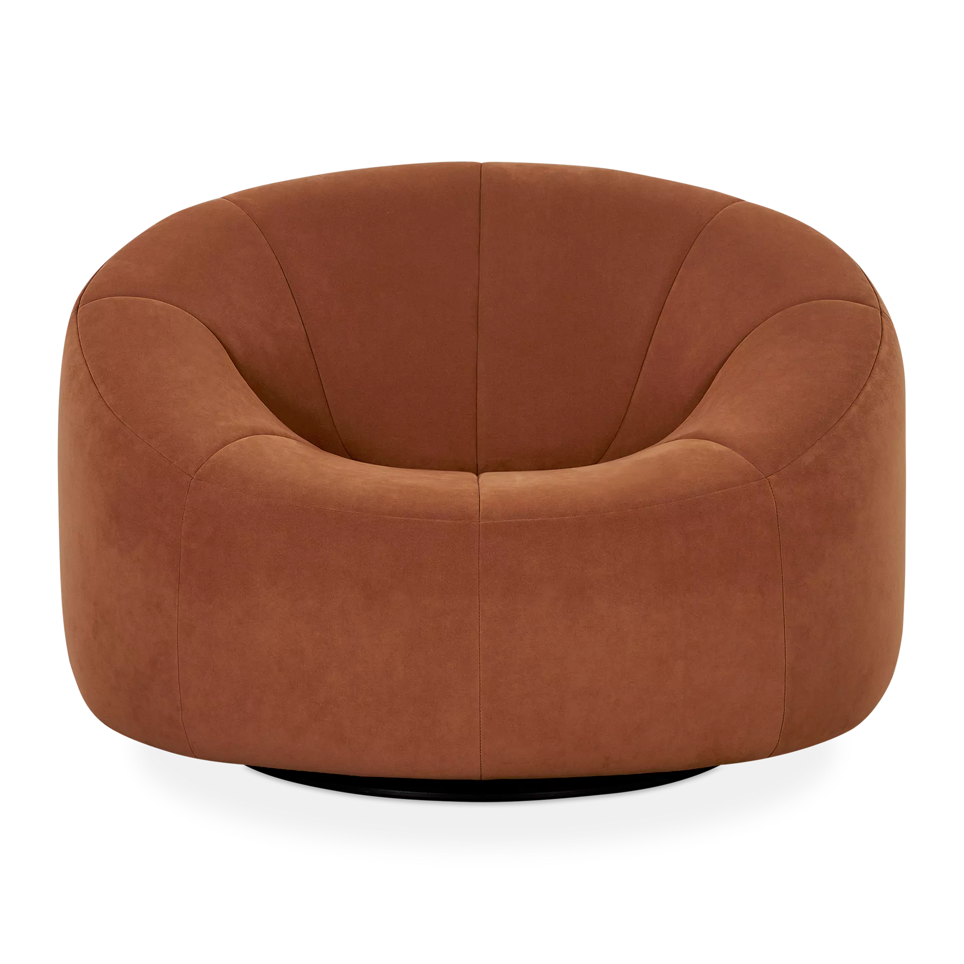 Ligne Roset Pumpkin ダークブラウン 円形オットマン Ligne Roset Pumpkin ダークブラウン 円形オットマン Upholstery