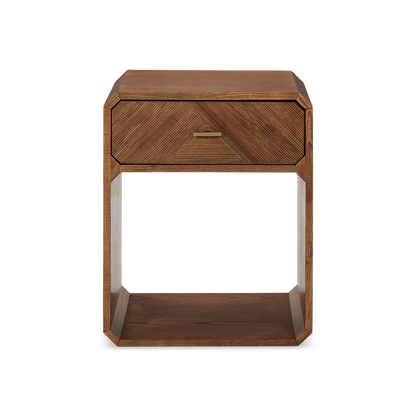 Caspian - Table de chevet en frêne plaqué par Four Hands
