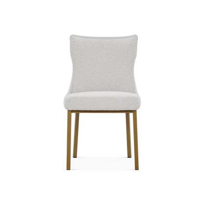 Luna - Chaise de salle à manger avec dos matelassé par Trica