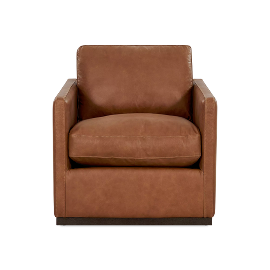 Portman - Buffalo Leather Armchair