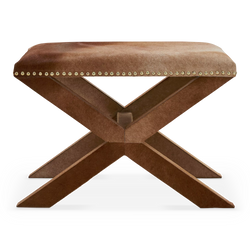 Theodora - Cowhide Stool