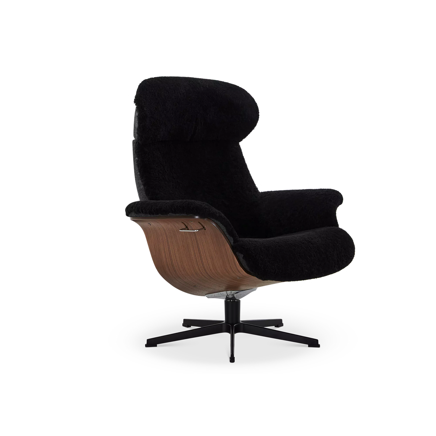 Time Out - Fauteuil inclinable en peau de mouton par Conform