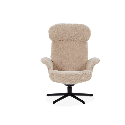 Time Out - Fauteuil inclinable en peau de mouton par Conform