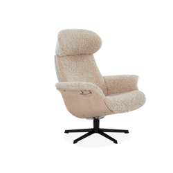 Time Out - Fauteuil inclinable en peau de mouton par Conform