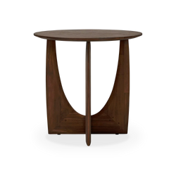 Geometric - Table d’appoint en bois massif par Ethnicraft