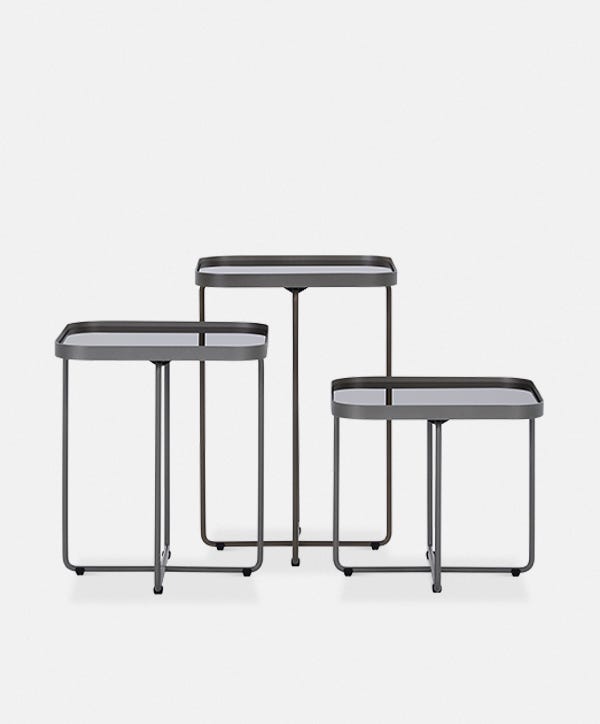 Benny - Set of 3 Side Tables by Cattelan Italia