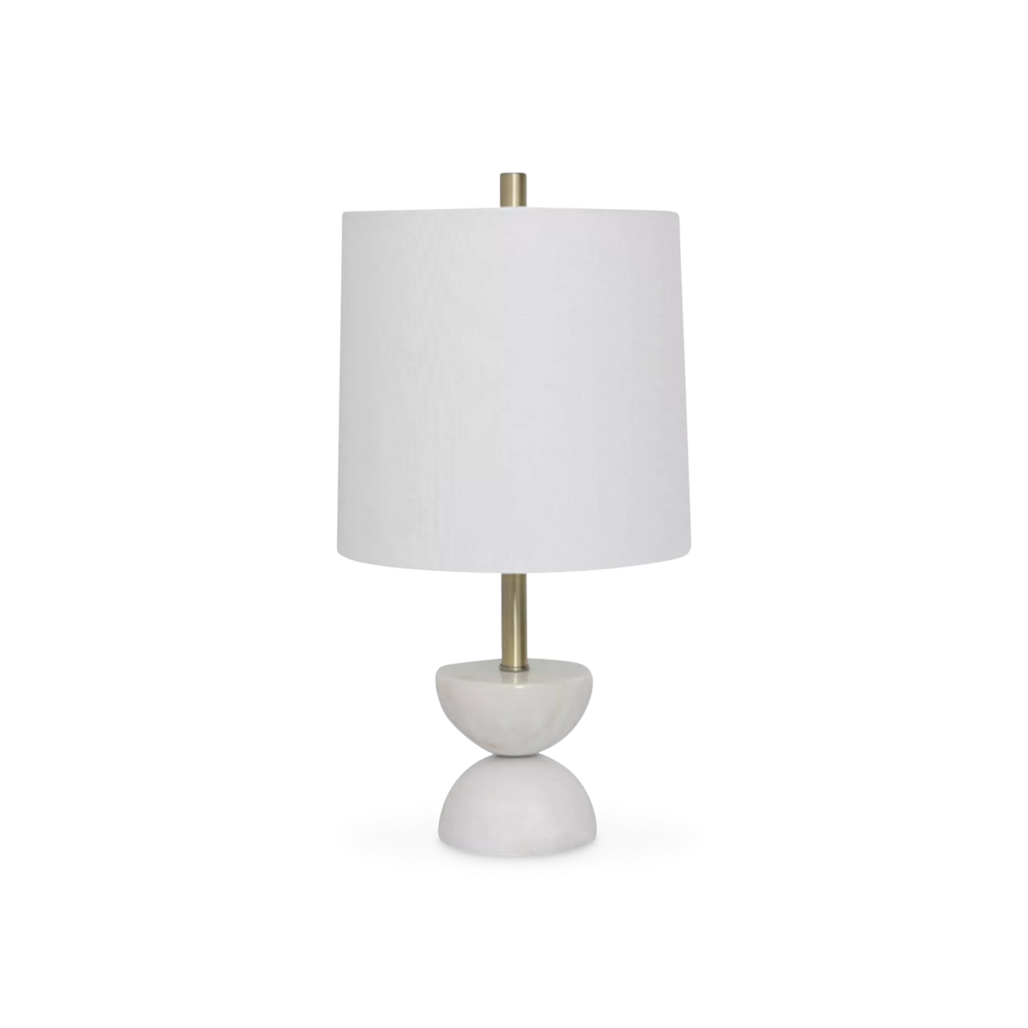 Falko - Lampe de table en marbre et laiton