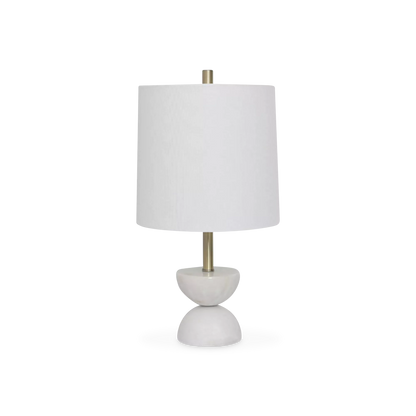 Falko - Lampe de table en marbre et laiton