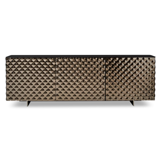 Vivaldi - Stainless Steel Sideboard by Cattelan Italia