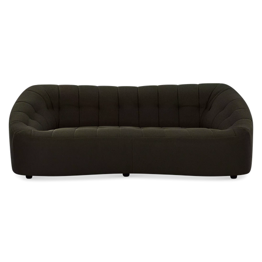 Armonia - Channel Tufted Fabric Sofa